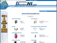 Tablet Screenshot of directoryni.co.uk